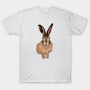 Cute Hare Drawing T-Shirt